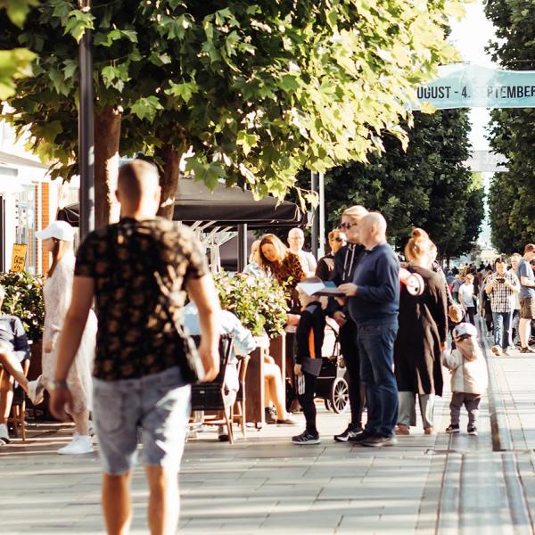 Tag på shopping i Fredericia