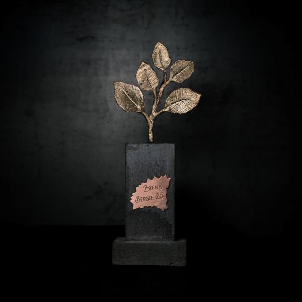 Skulptur til prisoverrækkelsen Byens Bedste
