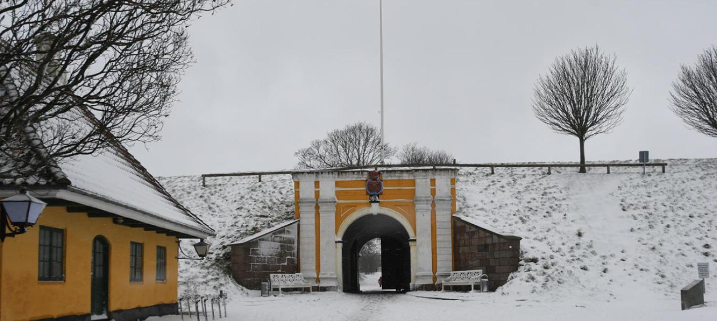 Sne ved Prinsens Port