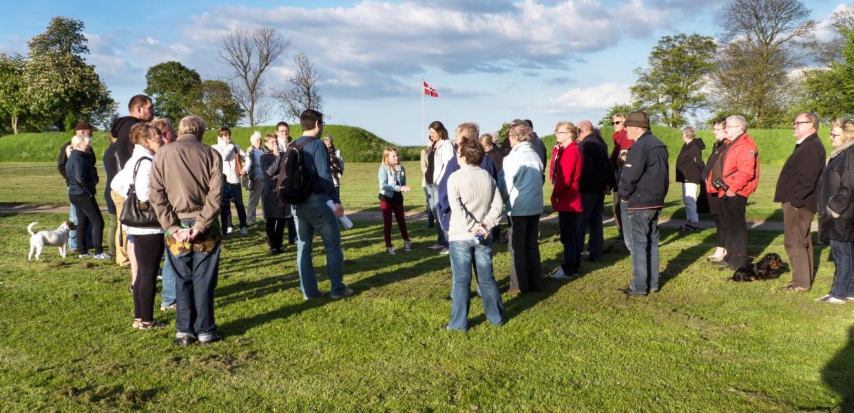 Guidet tur på Fredericia Vold