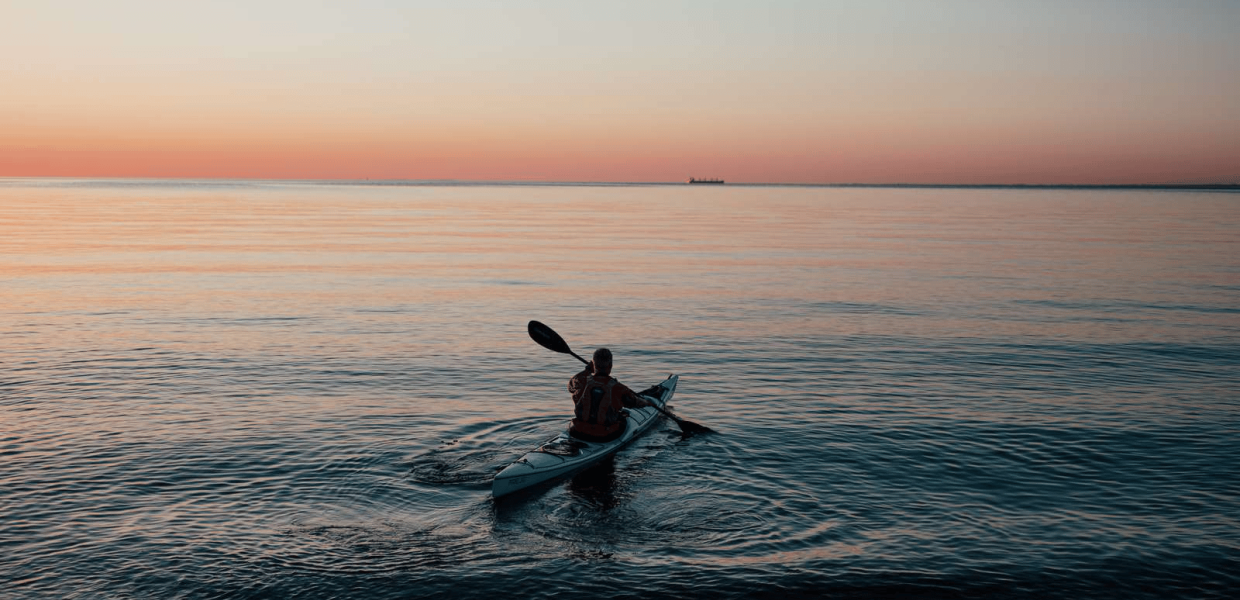 Kajak på Lillebælt