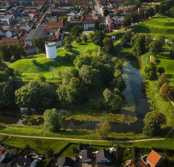 Fredericia Vold set fra oven