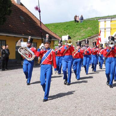 6. juli garden til de historiske 6. juli dage i Fredericia