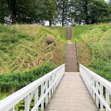 Naturkunst på Fredericia Vold