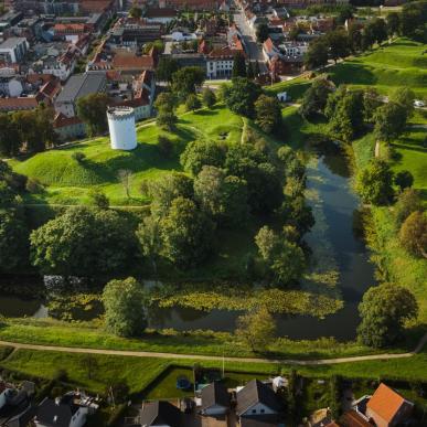 Fredericia Vold set fra oven