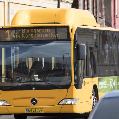 Tag bussen i Fredericia