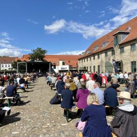 Koncert i gården ved Tøjhuset