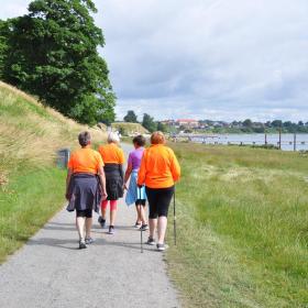 Vandretur på Strandstien