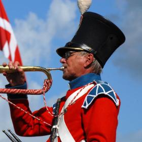 Soldat med trompet i Fredericia