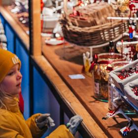 Julemarked i den gamle fæstningsby Fredericia