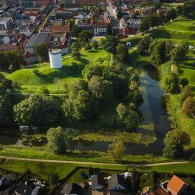 Fredericia Vold set fra oven