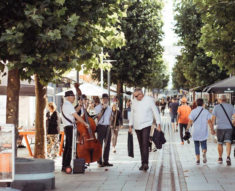 Fredericia butikker i centrum og gågade