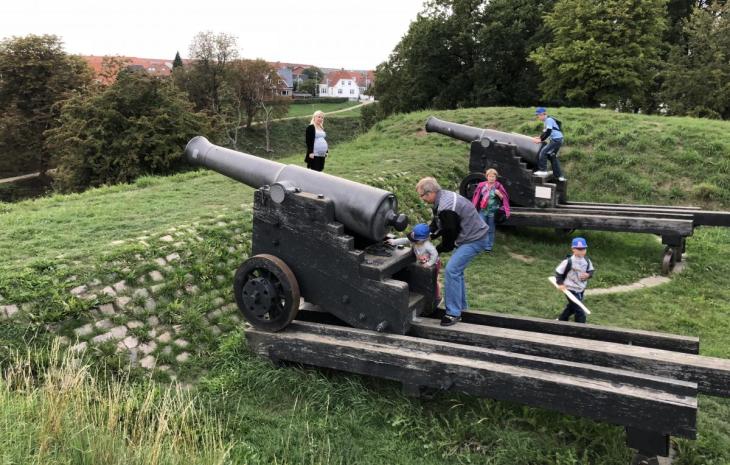 Børn igang med "Tapper Soldat på Mission"